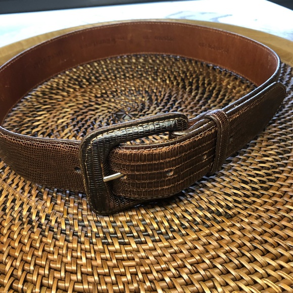 Polo Ralph Lauren Accessories - Polo Ralph Lauren Genuine Lizard Belt